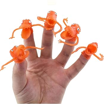 Amazon | モンスターフィンガーパペット20点セット フィンガー